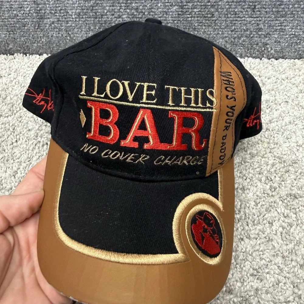 JTRL Toby Keith I Love This Bar / Who's Your Daddy Hat cap‎ strapback (w/ wear)
